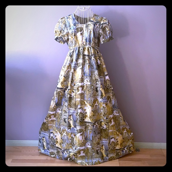 Vintage Dresses & Skirts - FINAL⬇️UNIQUE Sarah Bernhardt dress Vtg